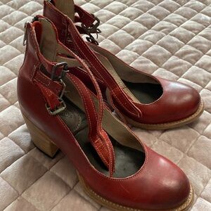 candy red Randi Freebird by Steven 7